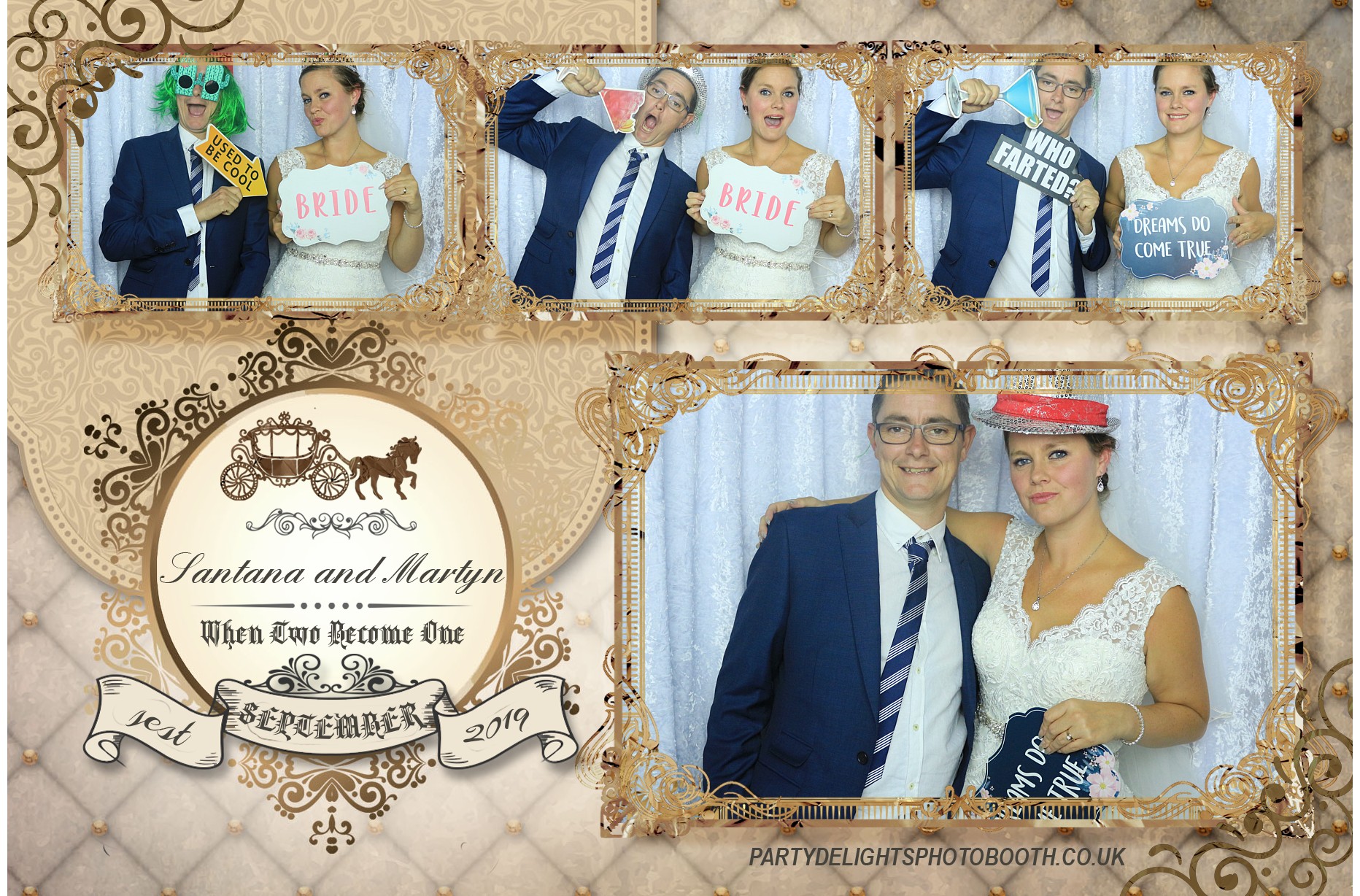 Martyn and Santana’s Wedding - Prints | View more photos from the event at gallery.partydelightsphotobooth.co.uk/u/PartyDelightsPhotoBooth/Martyn-and-Santana’s-Wedding-Prints